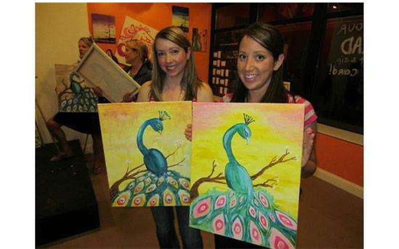 Saratoga Paint and Sip Studio in Latham NY