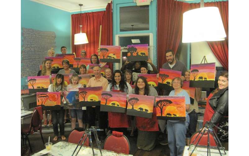 Canvas, Corks & Forks in Schenectady, NY