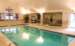 Indoor swimming pool and whirlpool