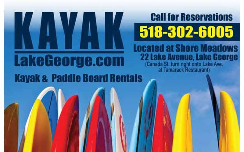 Lake Kayak, Paddleboards and SUP Rentals Lake NY