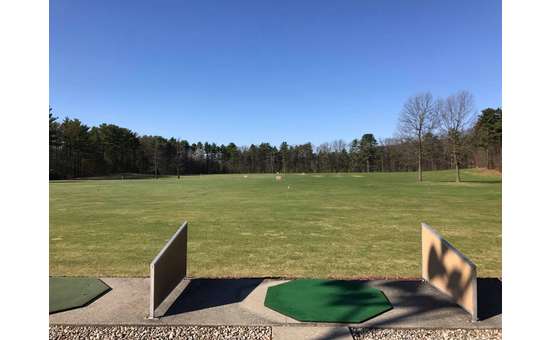 Step up to the driving range and swing away!