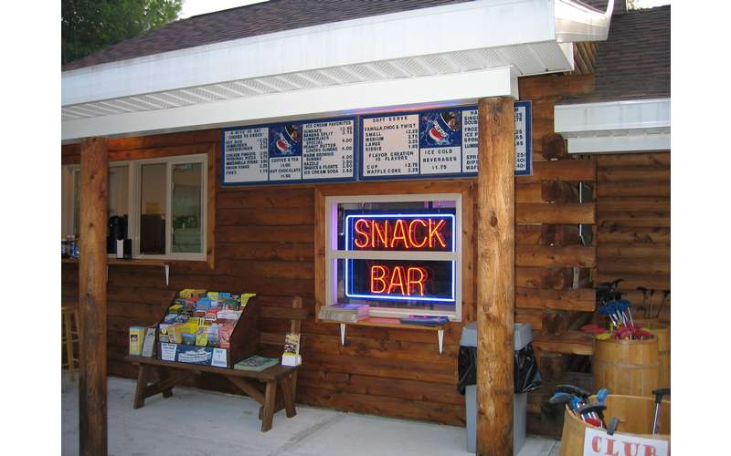 Lumberjack Pass Mini Golf is Lake