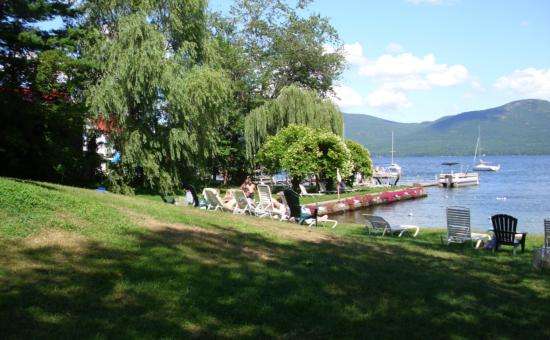 The Villas On Lake George Resort Hotel With Private Beach On Lake George