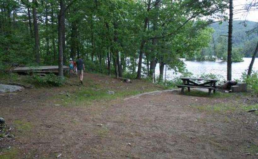Big Burnt Island Camping On Lake NY