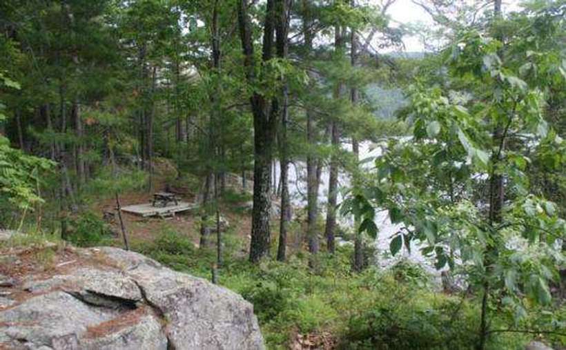 Big Burnt Island Camping On Lake NY
