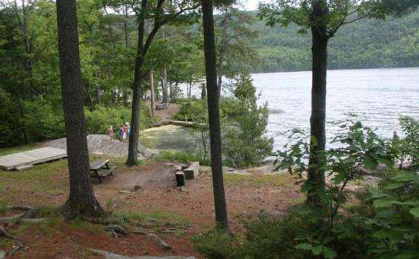 Big Burnt Island Camping On Lake NY