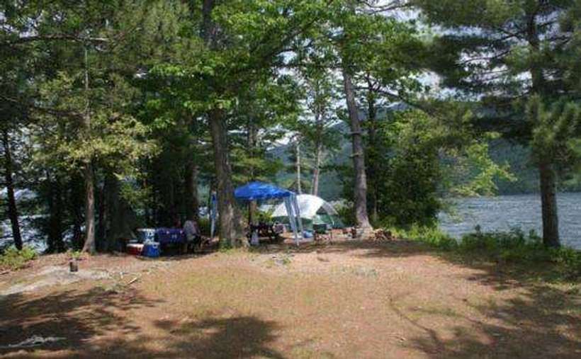 Big Burnt Island Camping On Lake NY
