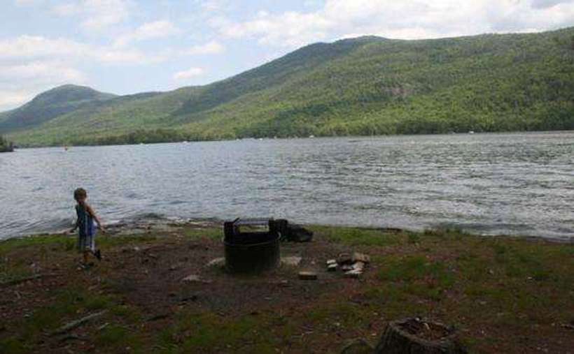Big Burnt Island Camping On Lake NY