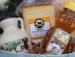 Argyle Myle Gift Basket features local cheese, honey and maple syrup