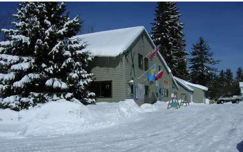 winter photo of lapland lake nordic vacation center