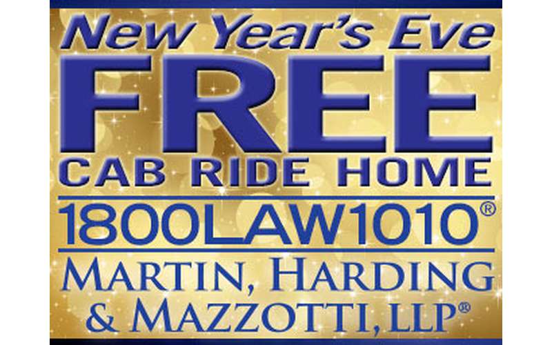 new year's eve cab ride home