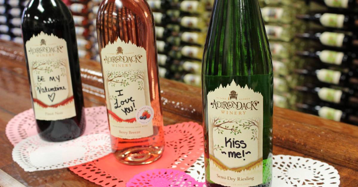 bottles of wine with cute sayings on them