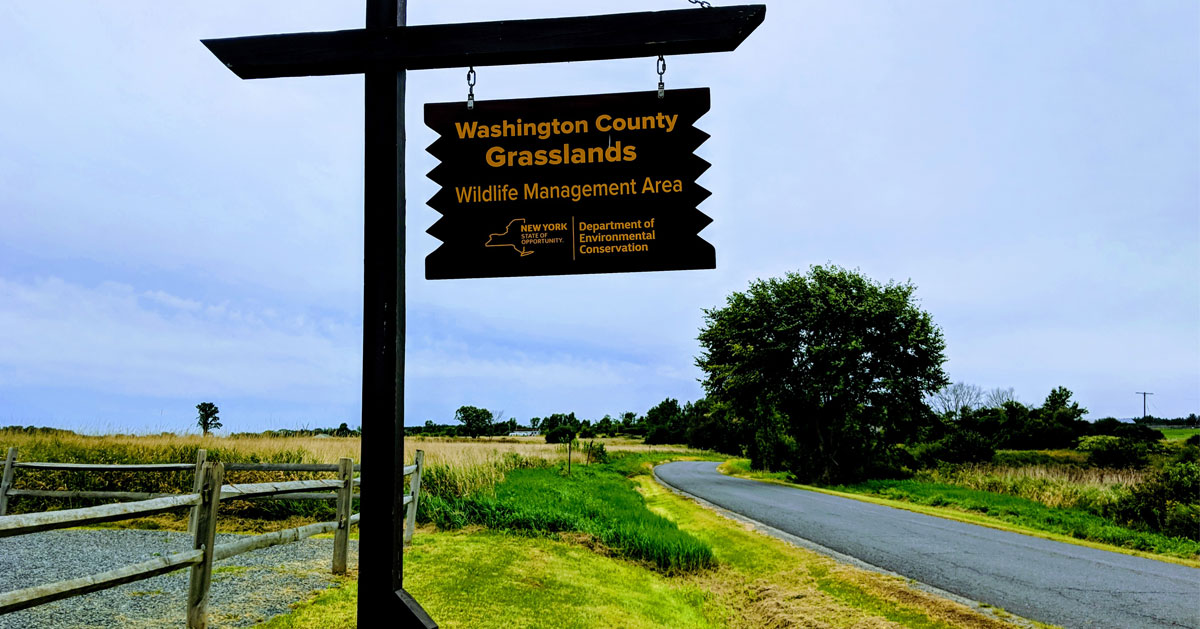 grasslands sign