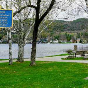 military dock sign