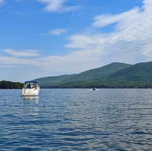 boat on lake george