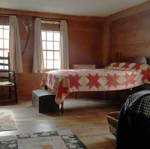bedroom in a historic home