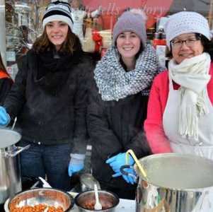 four women at chowderfest