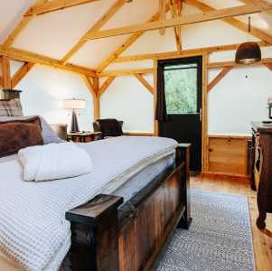 interior of luxury cabin