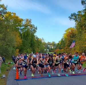 people starting a race