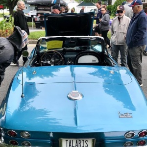 car show on street