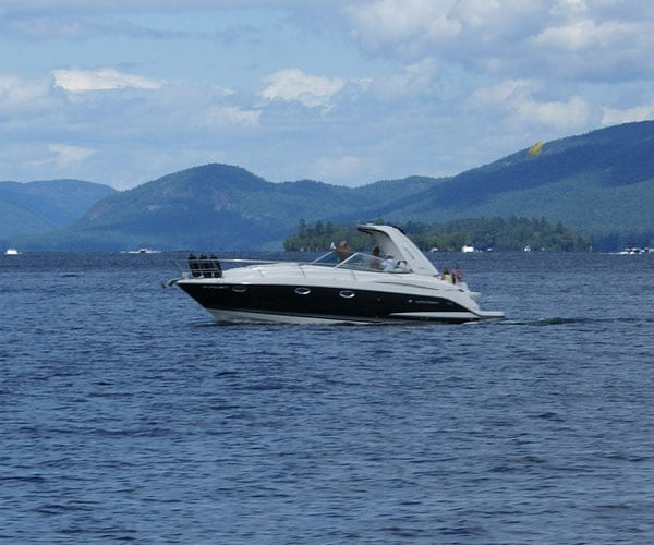 boat on lake george