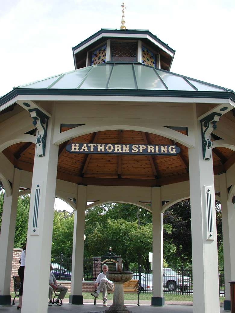 pavilion protecting hathorn spring one