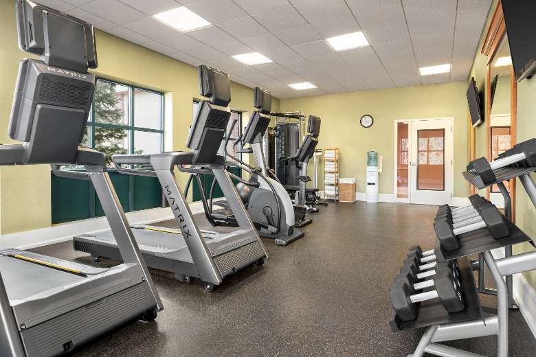 Enjoy our complimentary fitness center featuring extensive options