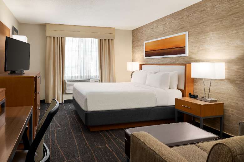 Rest and recharge or get to work in our spacious rooms