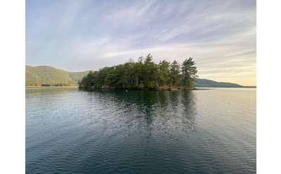 Nobles Island on Lake George