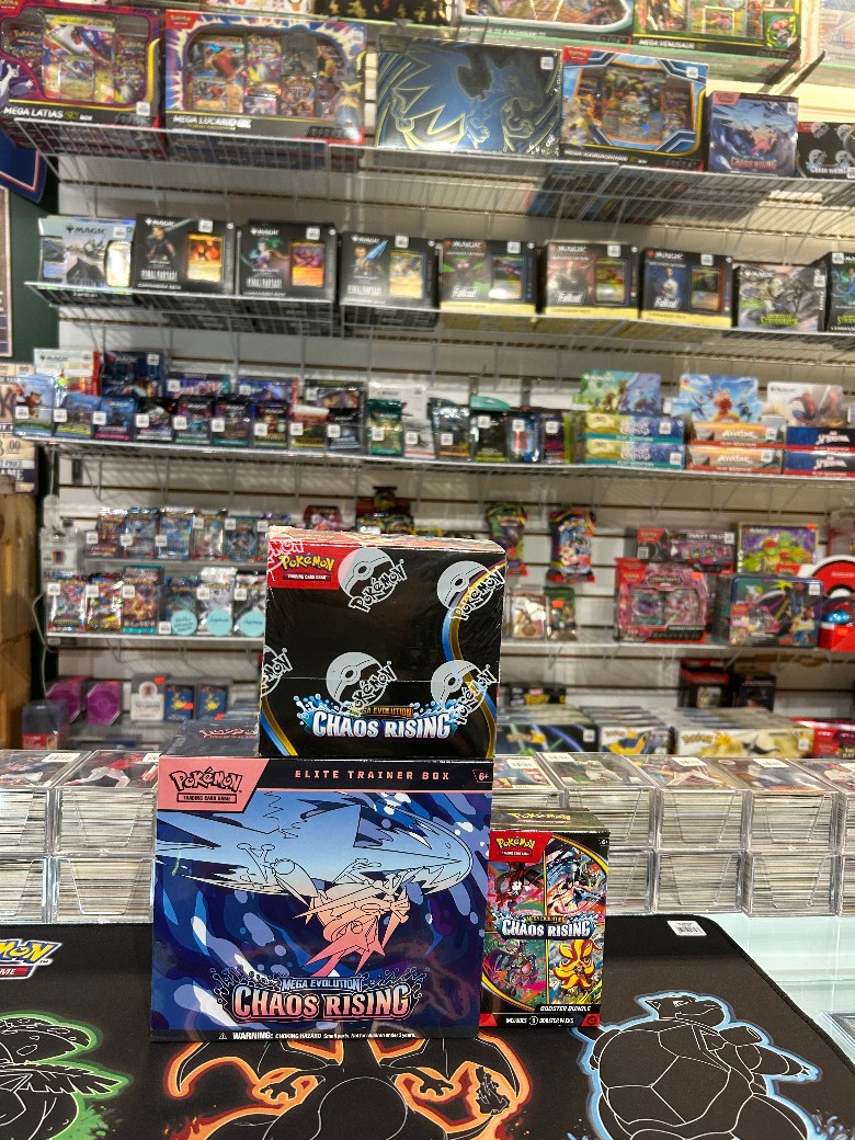 Pokemon and Magic the Gathering cards