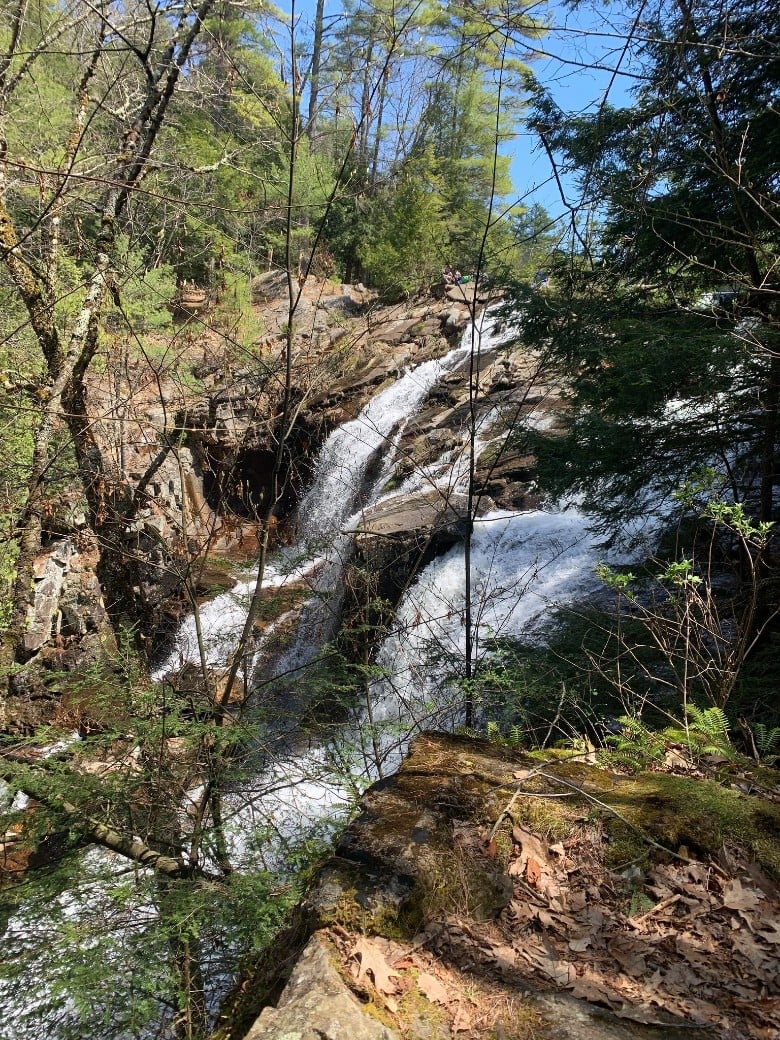 shelving rock falls