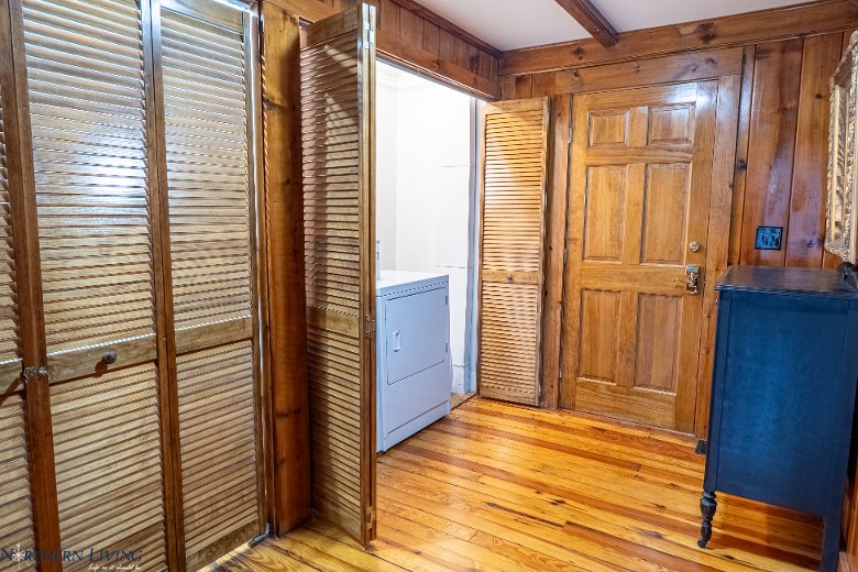 First floor washer and dryer