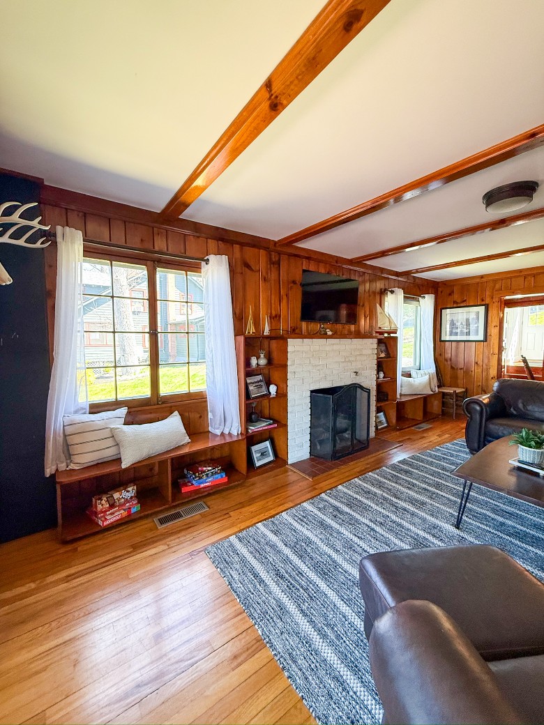 Living room on the main floor
