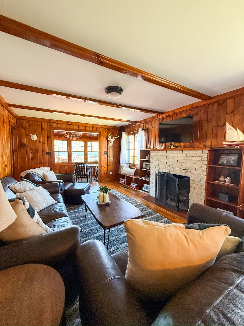 Living room on the main floor