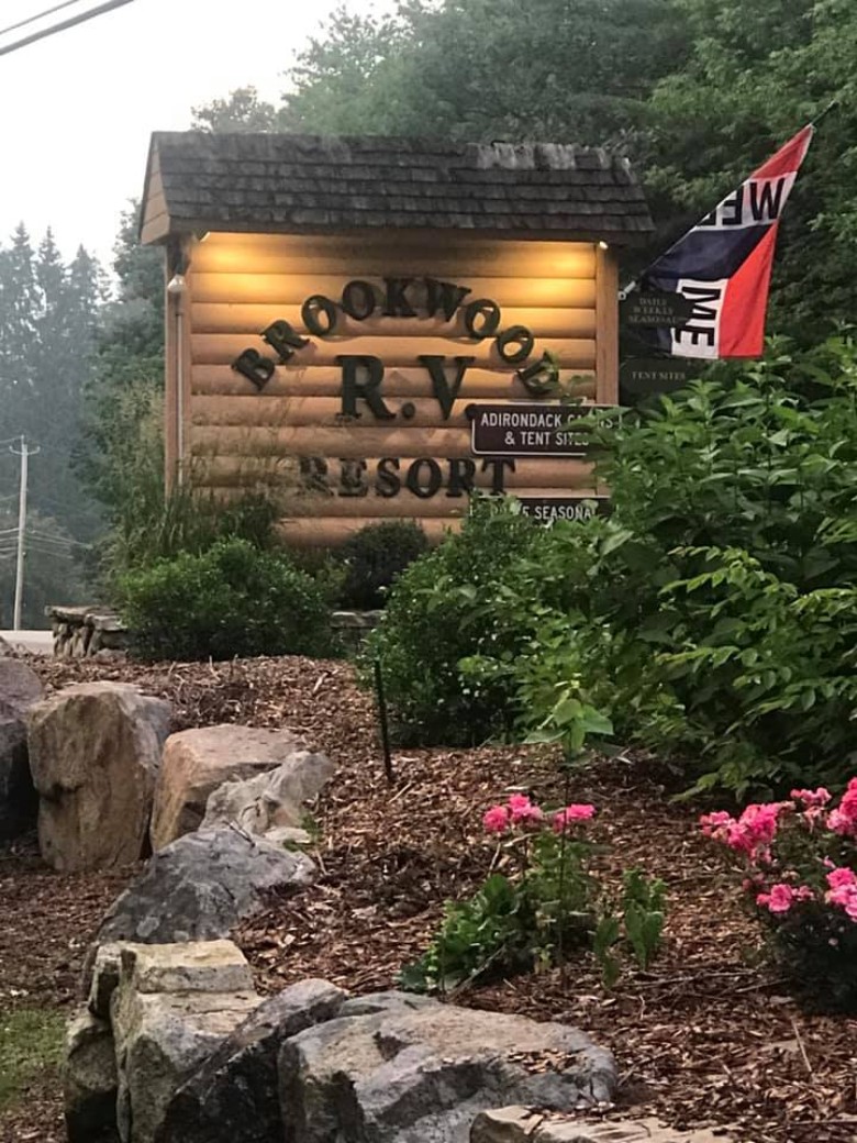 Brookwood RV Resort Sign