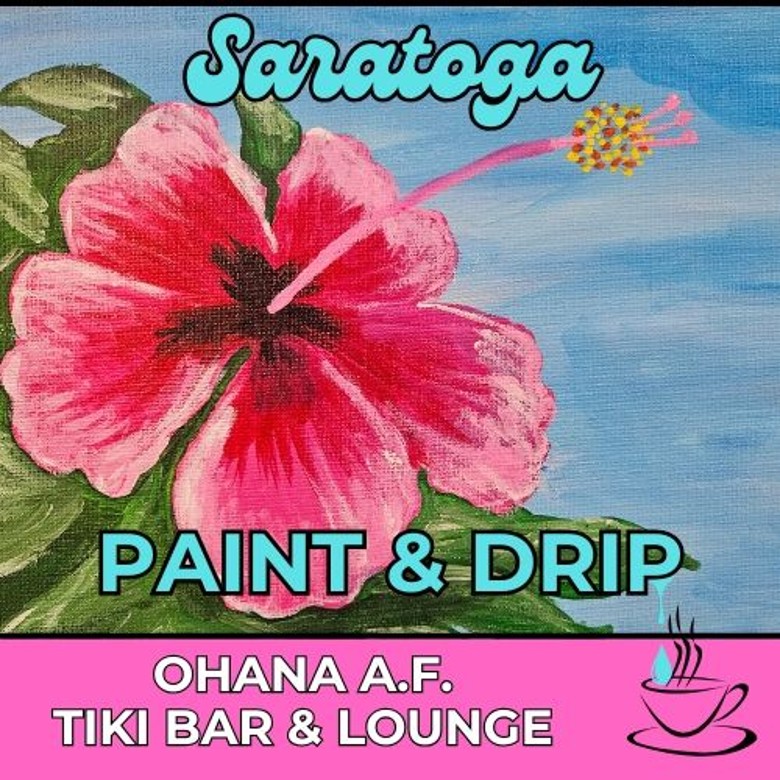 Saratoga Paint + Drip Logo