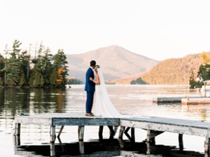Couple on the pier