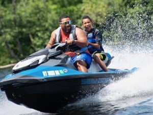 Blue Jet Ski