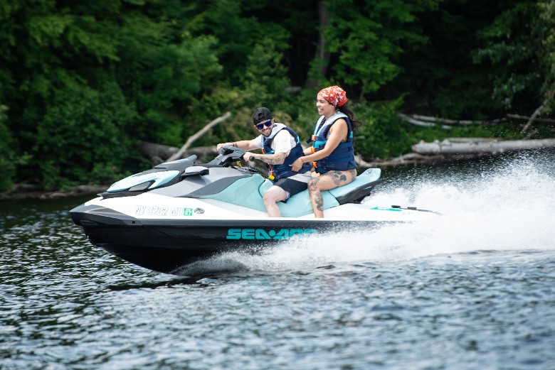 Teal Jet Ski