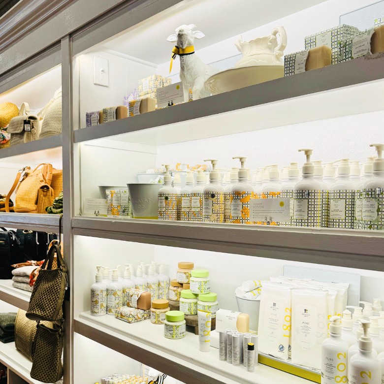 We proudly carry a full line of Beekman 1802 products, offering luxurious, natural skincare and home goods inspired by the beauty of farm life.
