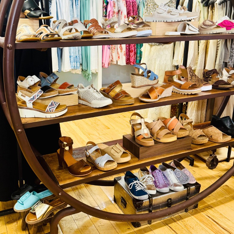 Voted Best Shoe Store in Saratoga, Lifestyles of Saratoga offers a large, curated variety of stylish and comfortable shoes to suit every taste and occasion.
