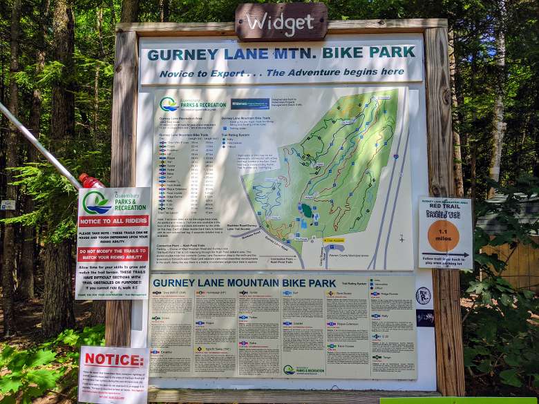 Gurney Lane Mountain Biking Park & Trail System (1)