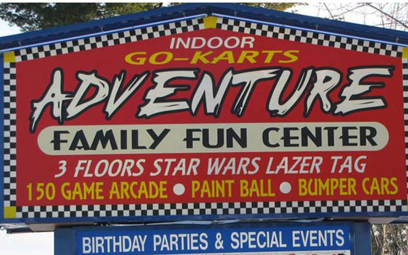 Adventure Family Fun Center Mini Golf, Laser Tag, Go Karts, Bumper Cars, Arcade & More in