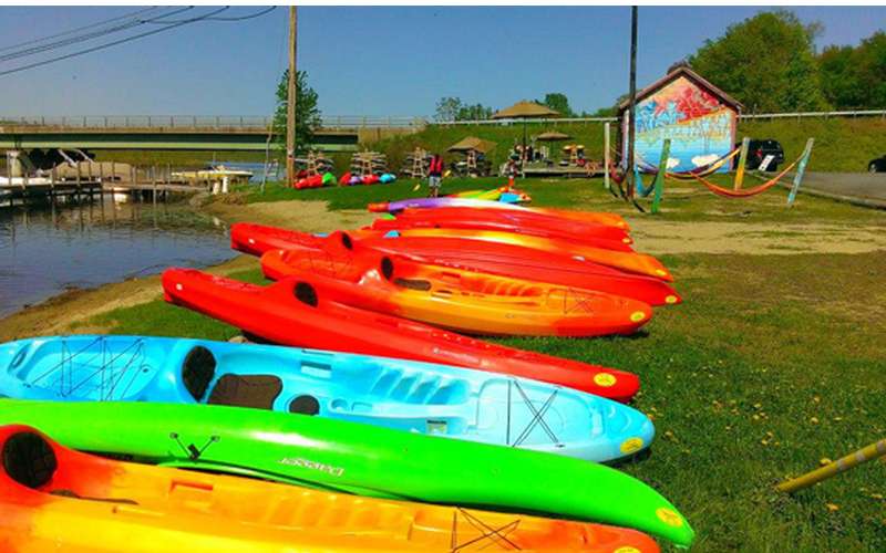 Kayak Shak & Fish Creek Marina on Saratoga Lake NY