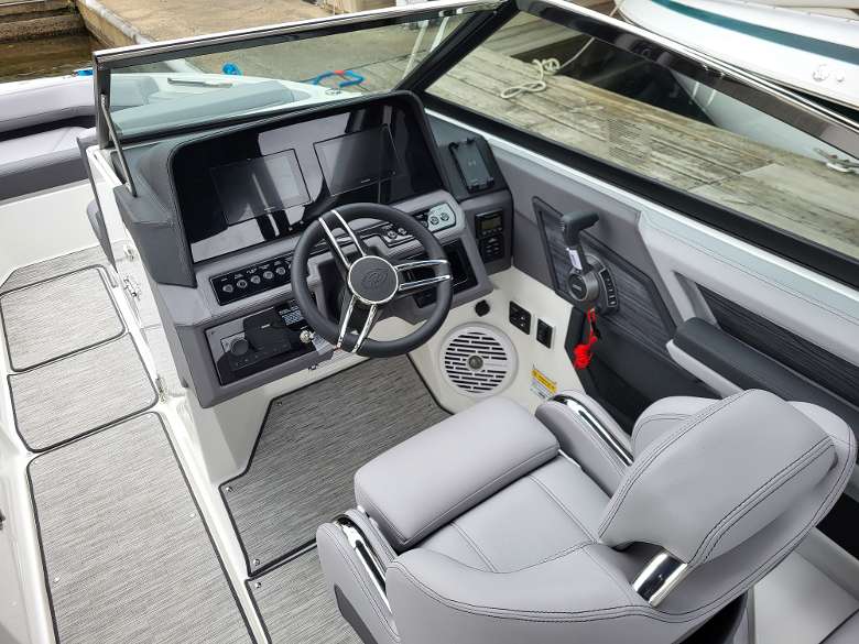 Cobalt R6 dashboard luxury day boat