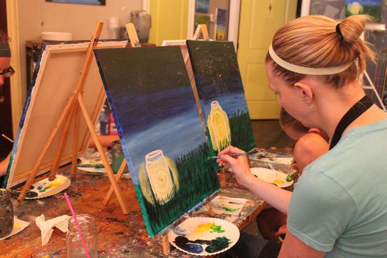 Sip & Canvas Find Your Inner Artist at Glens Falls, NY's Premier Paint