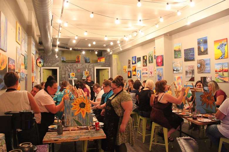 Sip & Canvas Find Your Inner Artist at Glens Falls, NY's Premier Paint & Sip