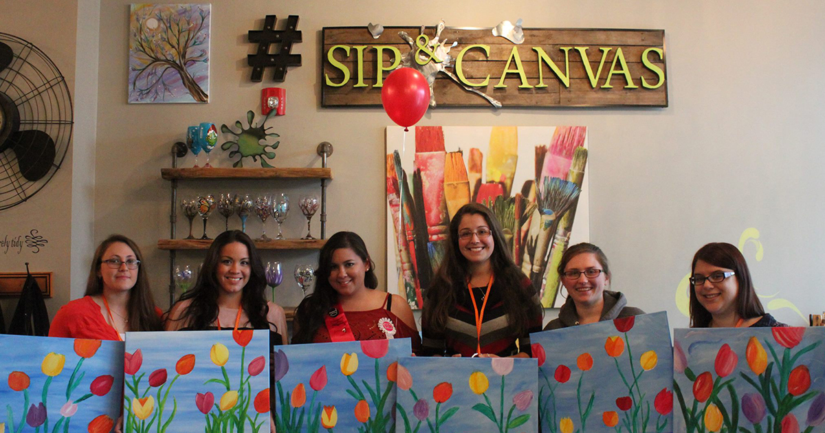 Sip & Canvas Find Your Inner Artist at Glens Falls, NY's Premier Paint