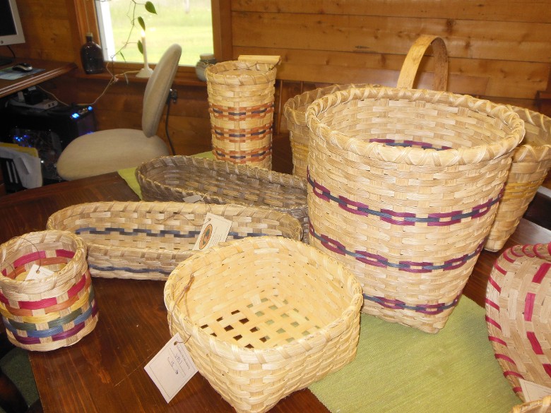 Handmade baskets