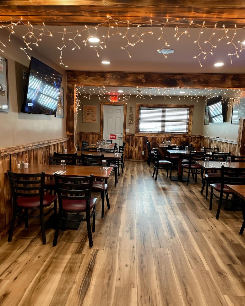 indoor dining area